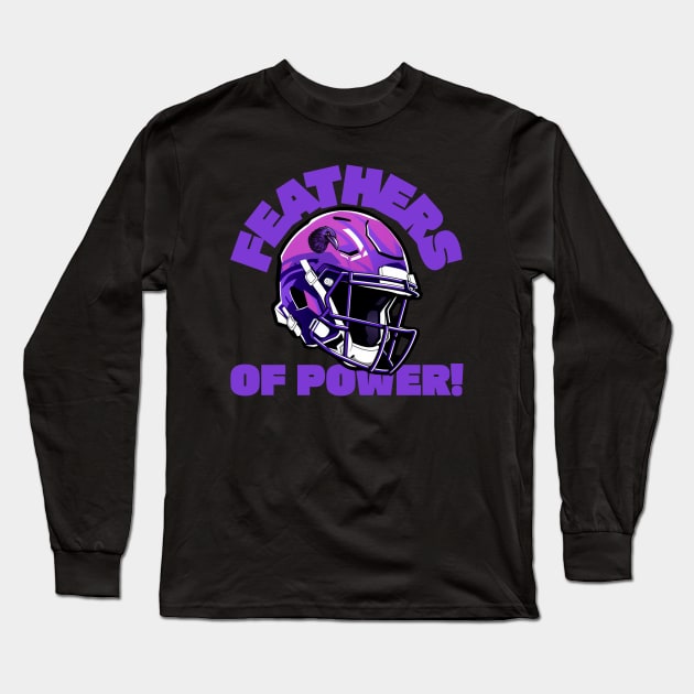 Baltimore Football Long Sleeve T-Shirt by Tip Top Tee's